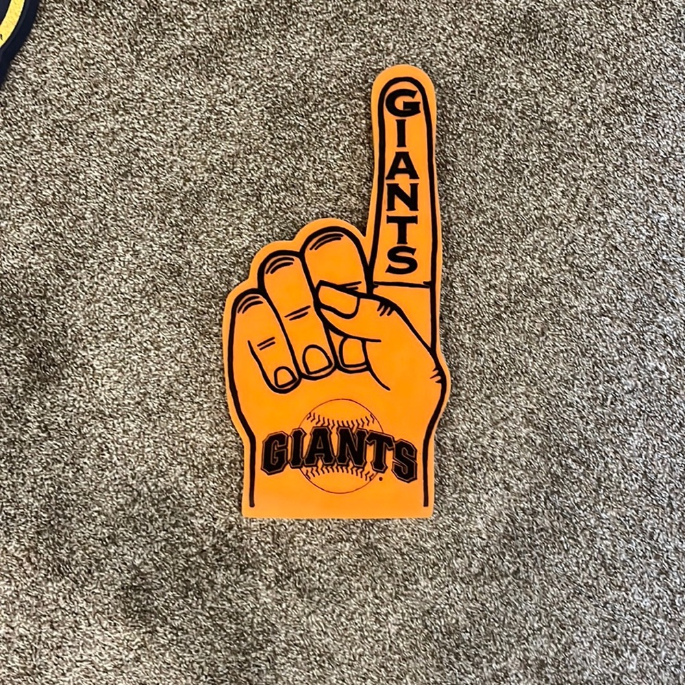 San Fransisco Giants foam finger